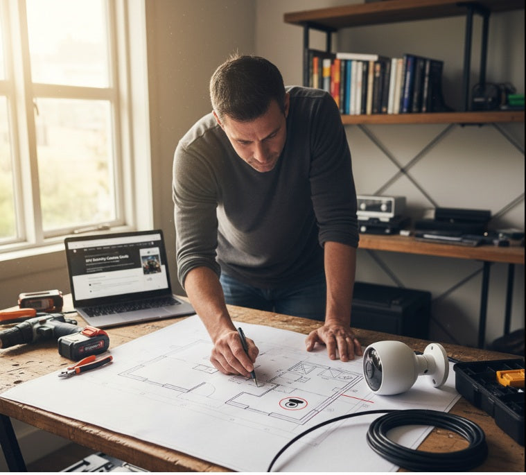 How to Install Security Camera Wiring