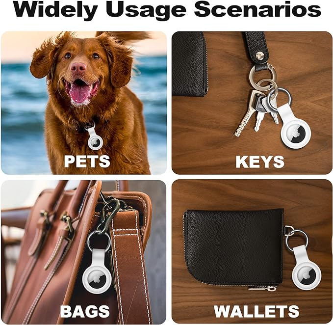 GeoTag AirTag Key Rings (GeoTag / AirTag not included)