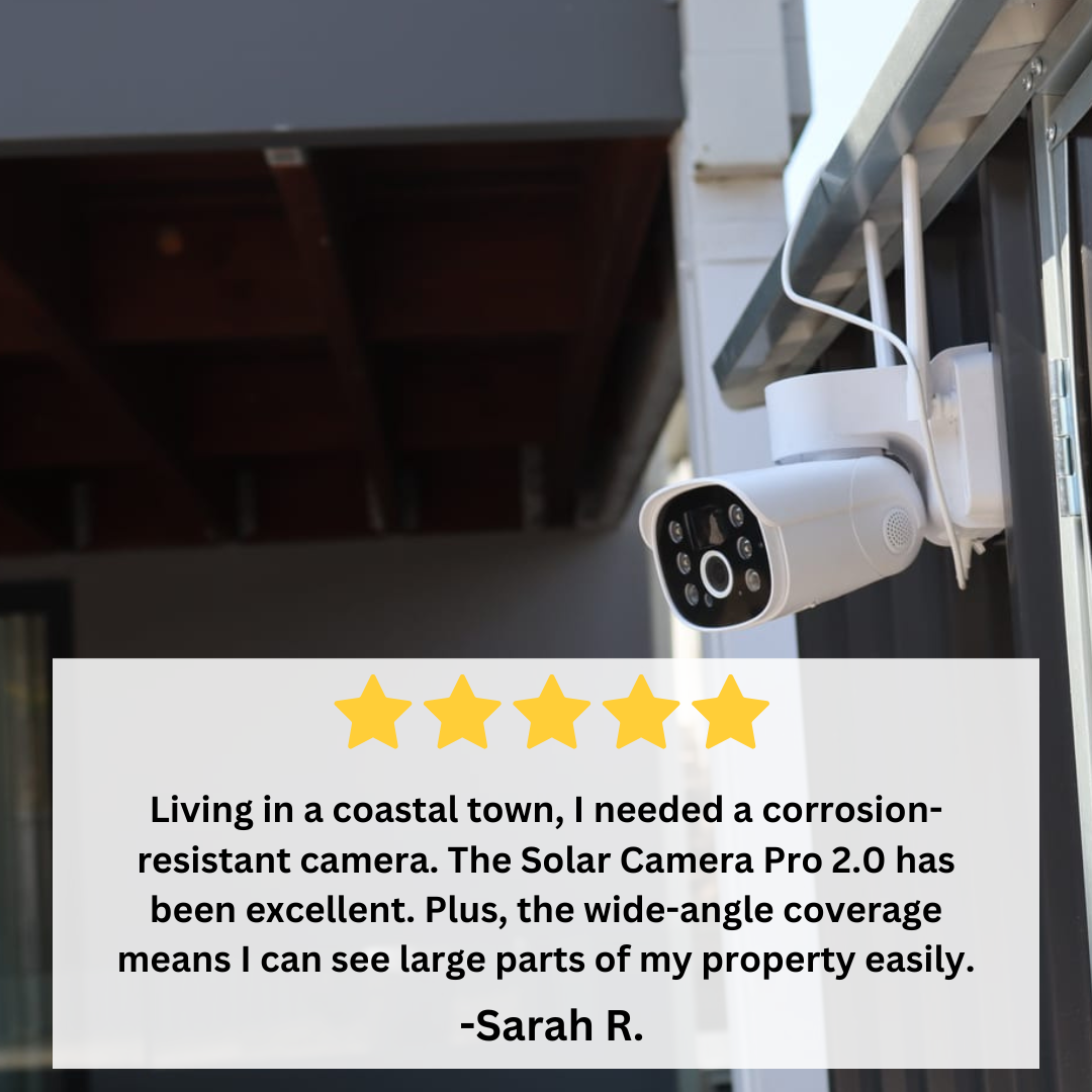 Solar Camera Pro 2.0 4G® - (DOES NOT WORK WITH WIFI, REQUIRES SIM CARD) 2025