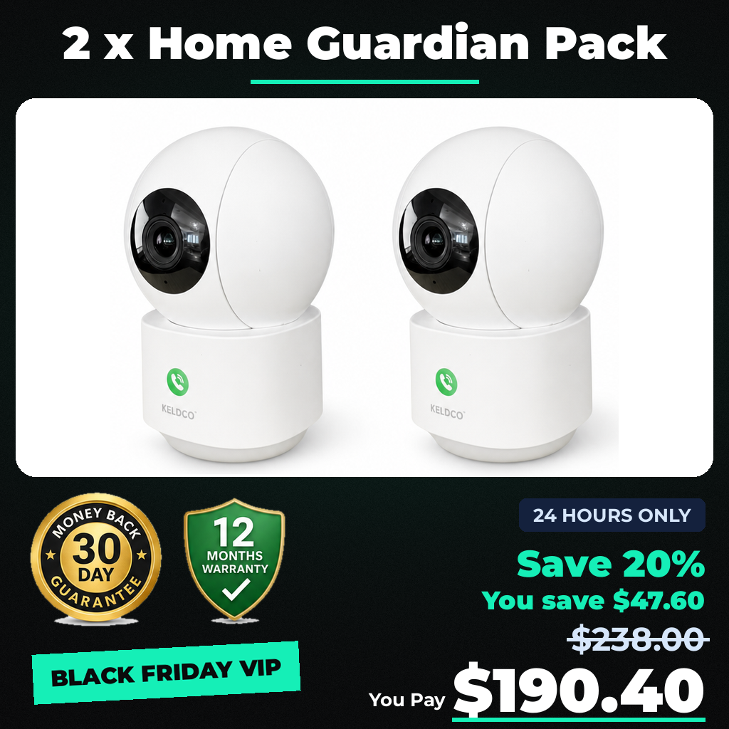 2 x Home Guardian Pack - Black Friday VIP sale price