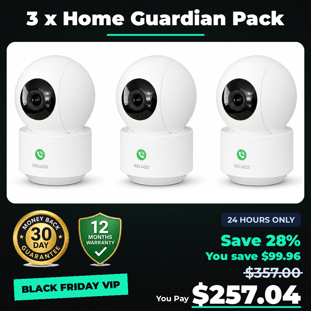 3 x Home Guardian Pack - Black Friday VIP sale price