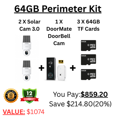 Long Range Security Camera | No Subscription | KeldCo