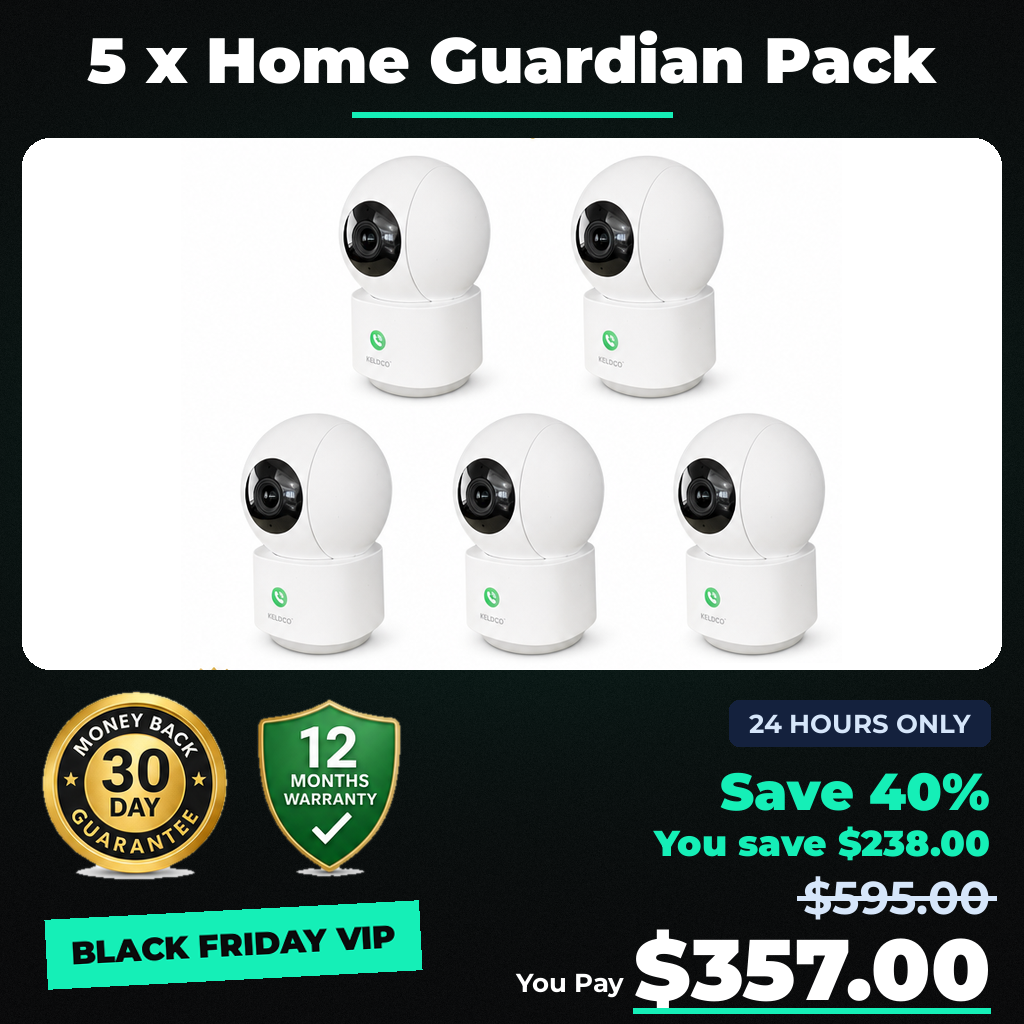 5 x Home Guardian Pack - Black Friday VIP sale price