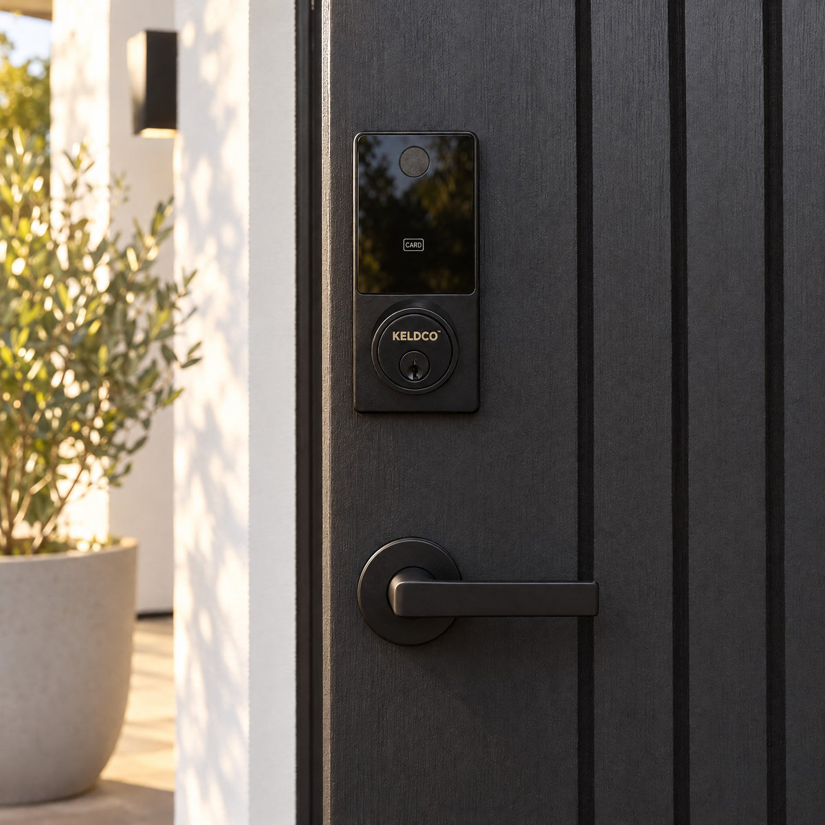 Door Nerve installed on a modern Australian front door